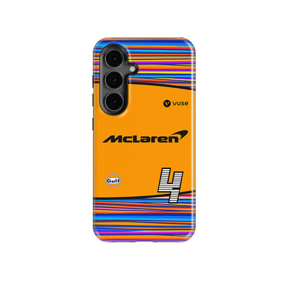 Celebrate Abu Dhabi GP: Lando Norris Vuse Livery Samsung Case