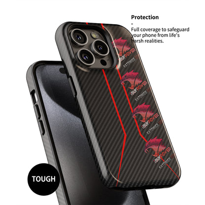 Funda para teléfono DIZZY Neon Revolution AK-47: vitalidad desatada