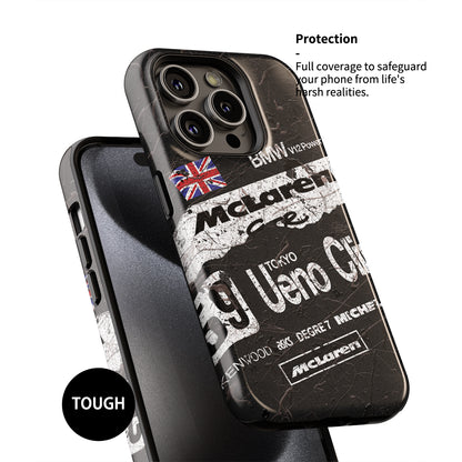 McLaren F1 GTR 1995 Le Mans Winner iPhone Case – Racing Legacy for Apple