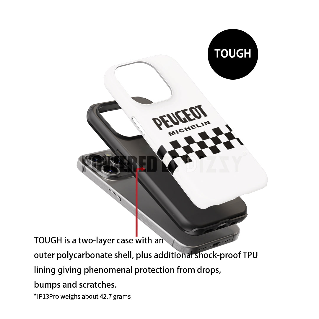 Peugeot Michelin Shell 1984 Cycling Jersey Phone Case – A Tribute to Cycling Legends