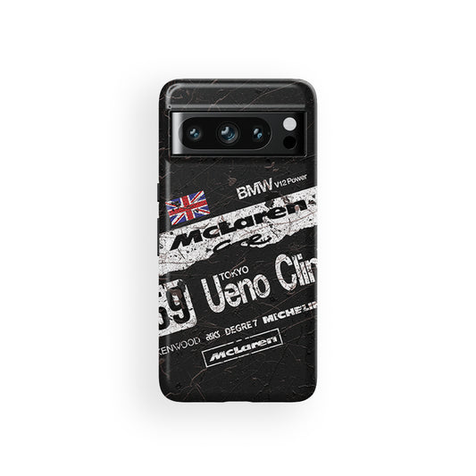 McLaren F1 GTR 1995 Le Mans Winner Ueno Clinic Track Edition Livery Google Phone