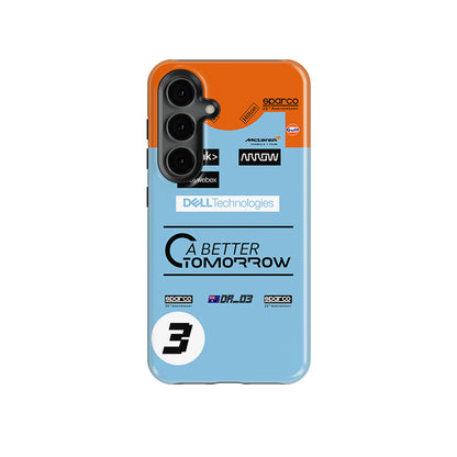 Ricciardo Gulf Livery Samsung Case - Sleek & Tough Protection