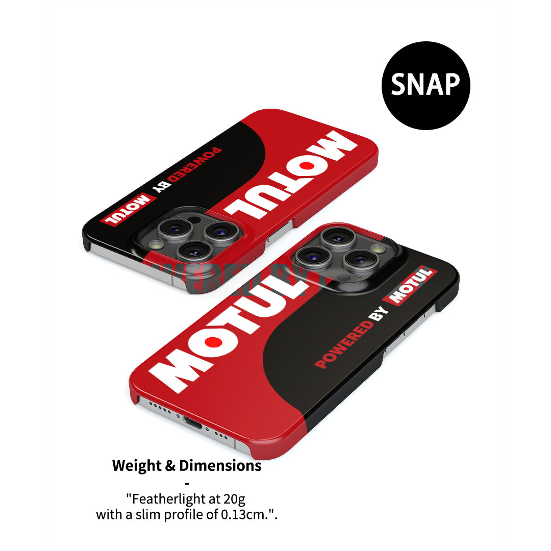 MOTUL Logo Phone Case – Iconic Style for Racing Fans