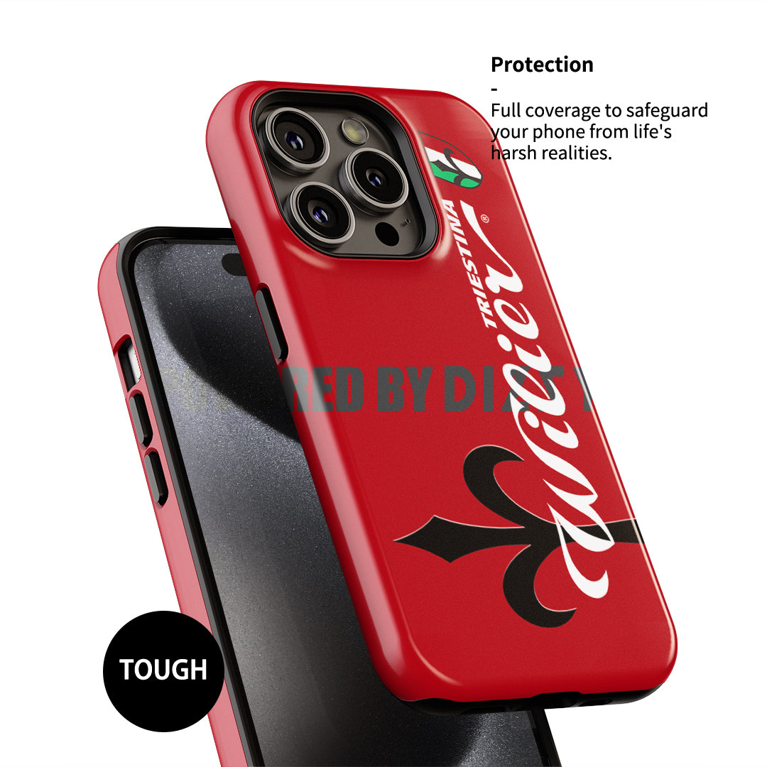 Coque de téléphone Tadej Pogacar 2024 Giro d'Italia en maillot rose par DIZZY