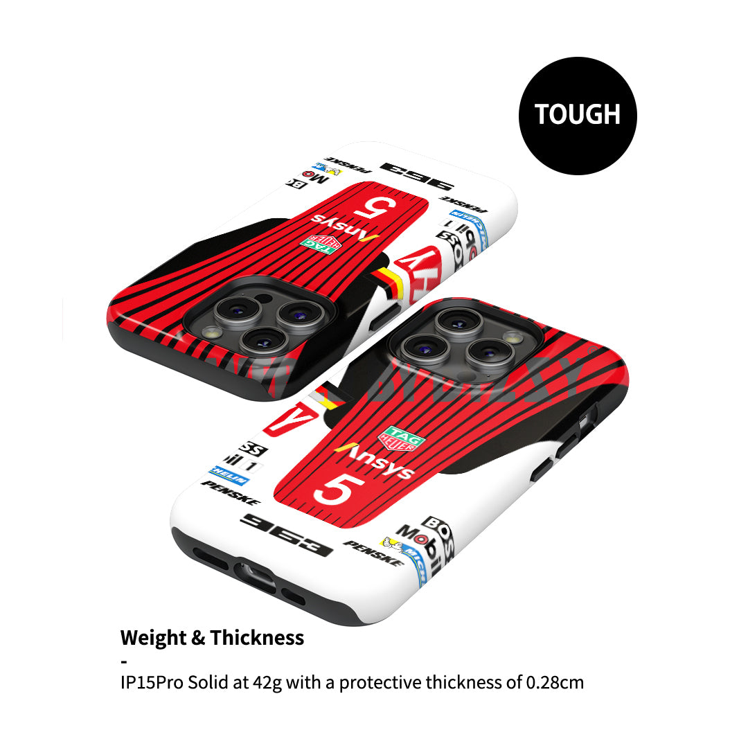 Porsche 963 LMDh No.5 Livery Phone Case: Race-Ready Protection