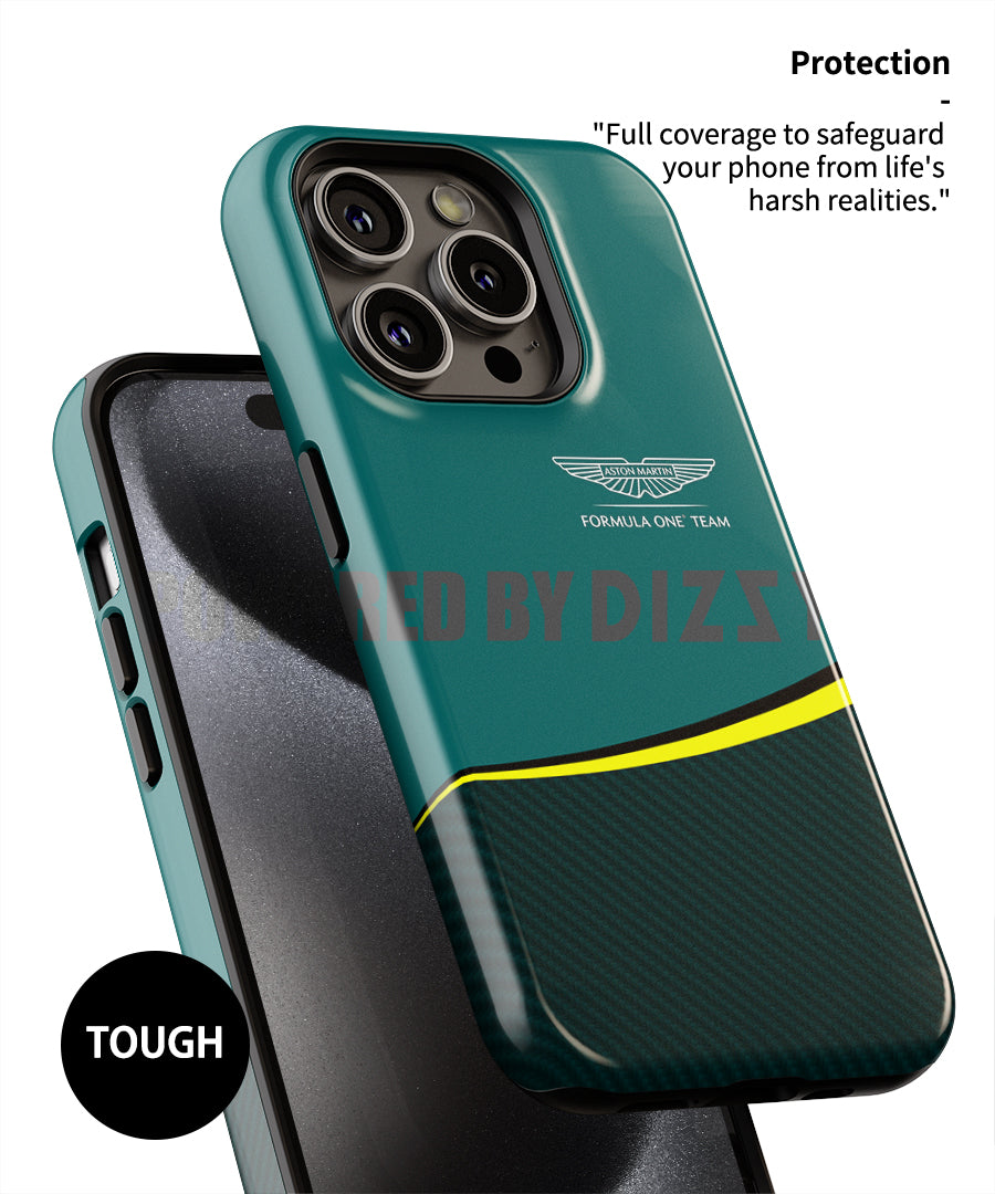 Aston Martin AMR24 F1 Tribute Phone Case - Stroll & Alonso Edition