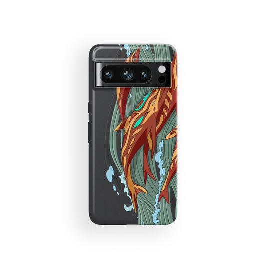 CS / CS2 Google Phone Case - AK-47 | Aquamarine Revenge Skin by DIZZY CASE