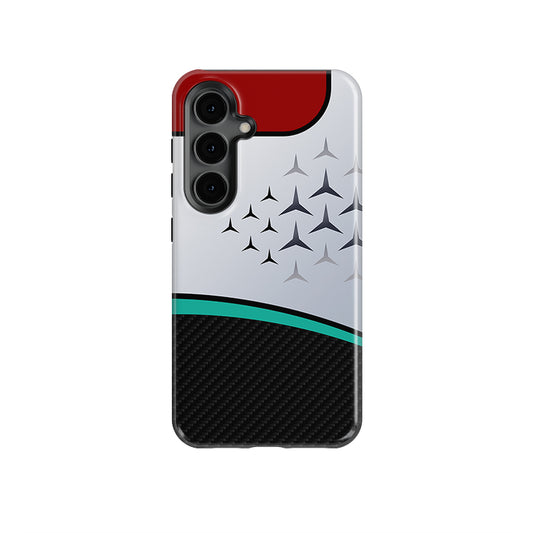 Mercedes W13 Livery Samsung Case - Snap & Tough Variants