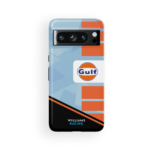 2023 Williams revela la decoración especial de Gulf Fan Funda para teléfono Google PIXEL