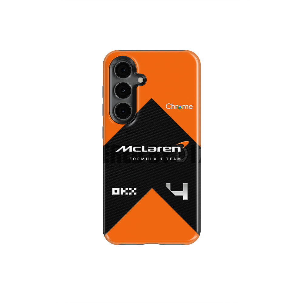 McLaren MCL38 2024 Livery - Lando Norris Samsung Phone Case
