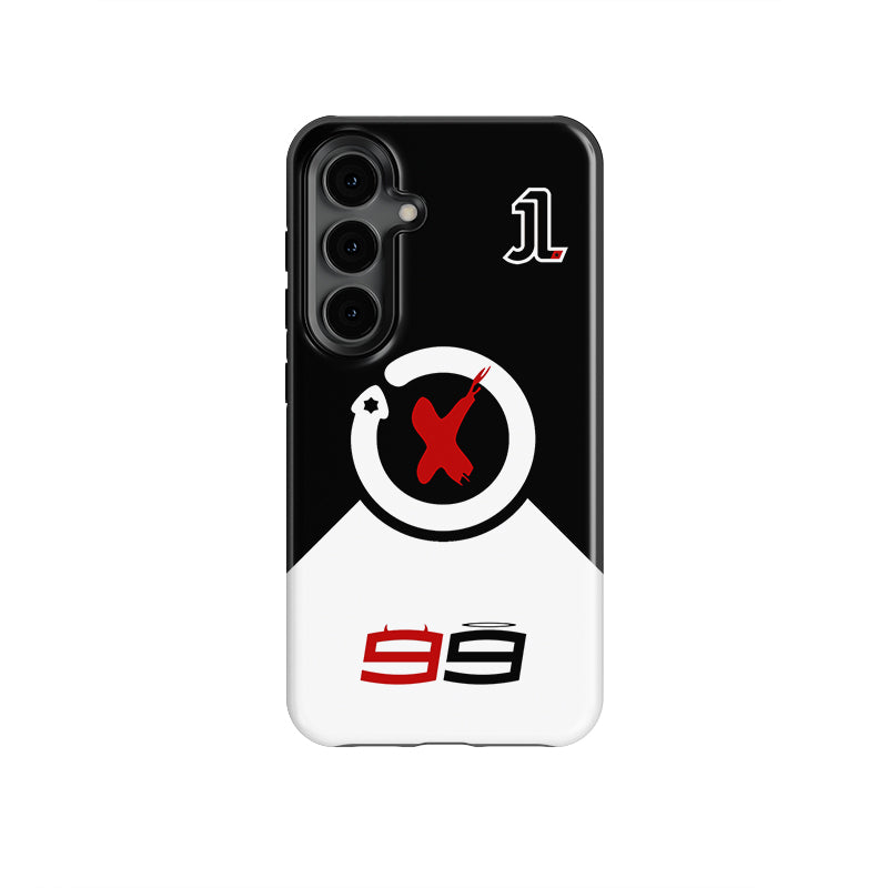 Coque de téléphone Samsung avec livrée Yamaha MotoGP 2024 par DIZZY