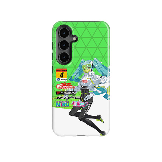 Racing-Inspired Phone Case: GOODSMILE Miku 2022 SUPER GT Livery