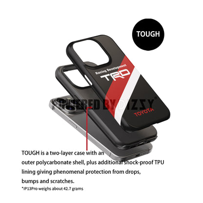 Sleek and Tough: Toyota TRD Racing Phone Case for Enthusiasts