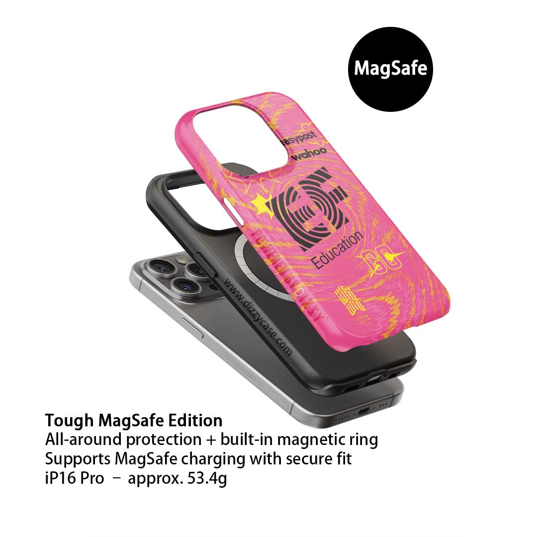 EF Education 2024 Team Jersey Phone Case – Wild Style Edition (Pink Swirl)