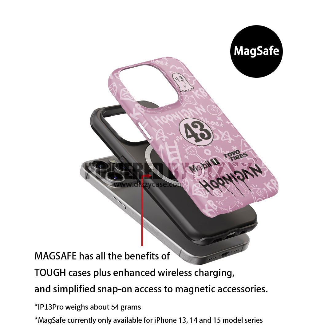 Ken Block Hoonipigasus Porsche 911 Pink Pig Phone Case