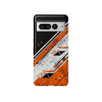 CS / CS2 Google Phone Case - AK-47 | Asiimov (Battle-Scarred) by DIZZY CASE