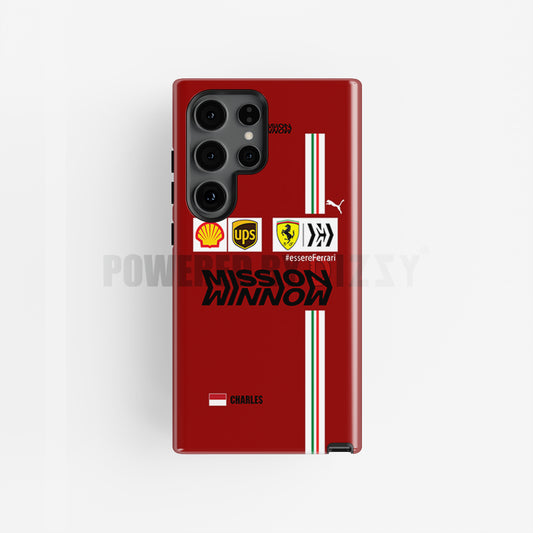 Charles Leclerc racing suit SAMSUNG Phone case