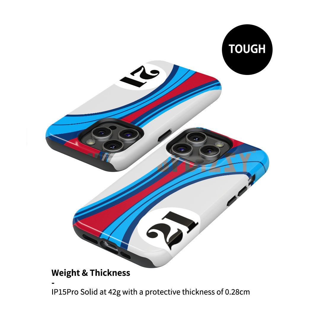 Porsche 917 Martini Racing iPhone Case – Iconic Racing Heritage for Apple