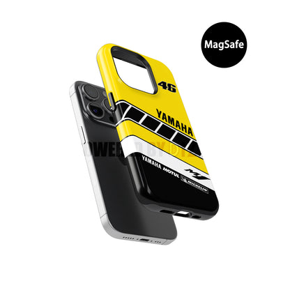 Valentino Rossi VR46 Yamaha M1 Heritage Edition livrée Étuis de téléphone | DIZZY - Pour iPhone et Samsung