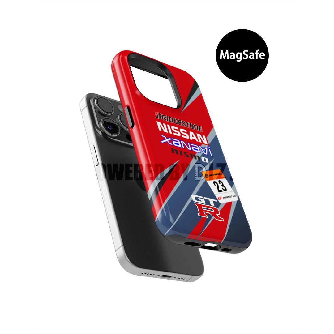 Nissan XANAVI NISMO GT-R34 Livery Phone Case: Racing Spirit in Your Pocket