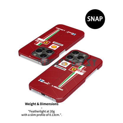 Kimi Raikkonen 2007 Ferrari Wins Case – Apple iPhone Models