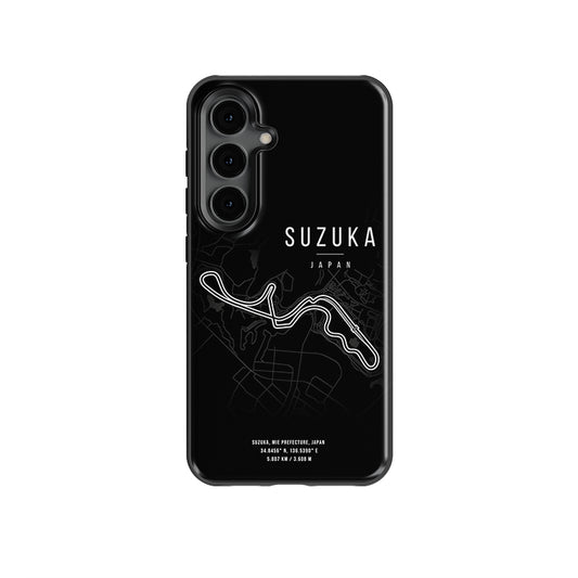 Suzuka F1 Track Map Samsung Phone Case