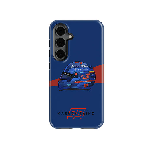 Carlos Sainz 2024 Miami GP Helmet Phone Case – Samsung Models