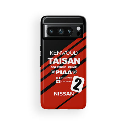 Race-Ready Style: Nissan Skyline GT-R TAISAN BNR32 Phone Case