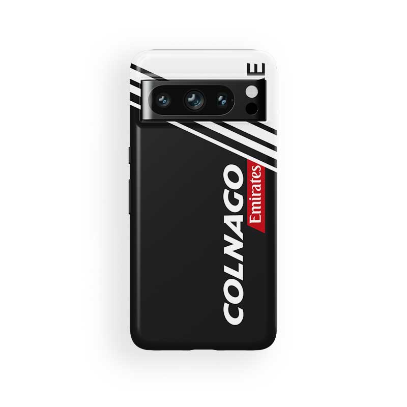 Coque de téléphone Tadej Pogacar 2024 Dual Triumph jaune et rose en jersey par DIZZY