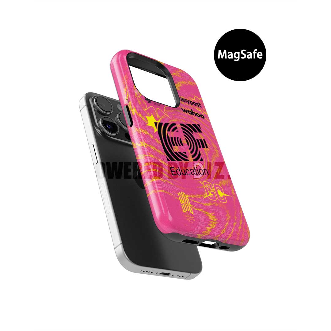 EF Education 2024 Team Jersey Phone Case – Wild Style Edition (Pink Swirl)