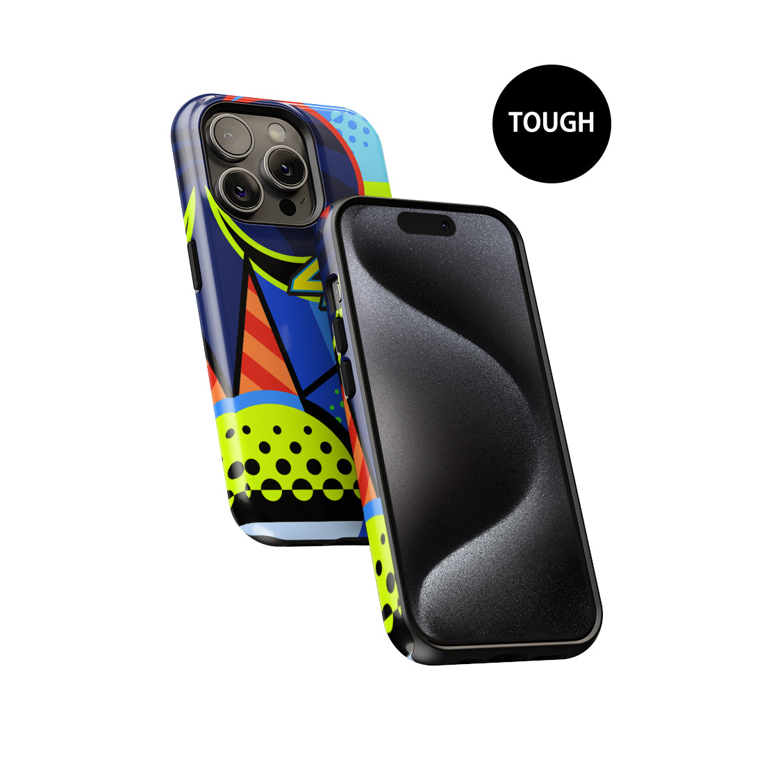 Valentino Rossi Winter Test Sepang 2020 Helmet Phone Case by DIZZY