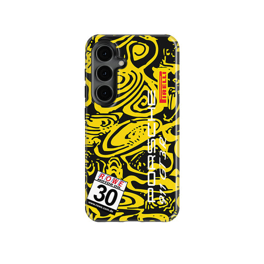 Dinamic Motorsport Porsche 911 GT3R Phone Case: Bold Camouflage & Protection