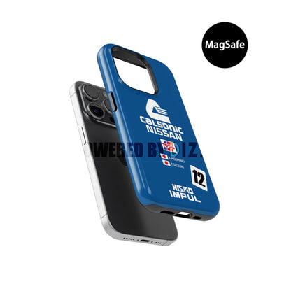 Iconic NISSAN GT-R CALSONIC IMPUL '08 Livery Phone Case