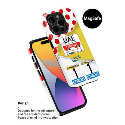 UAE Team Emirates Tadej Pogacar 2021 Tour de France Étuis et coques de téléphone | VERTIGINEUX