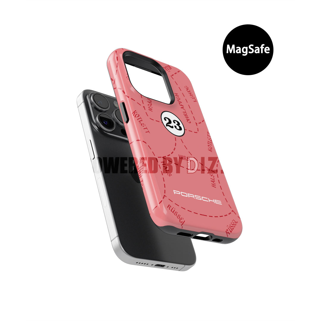 Porsche 911 RSR Pink Pig Phone Case: Iconic Motorsport Style