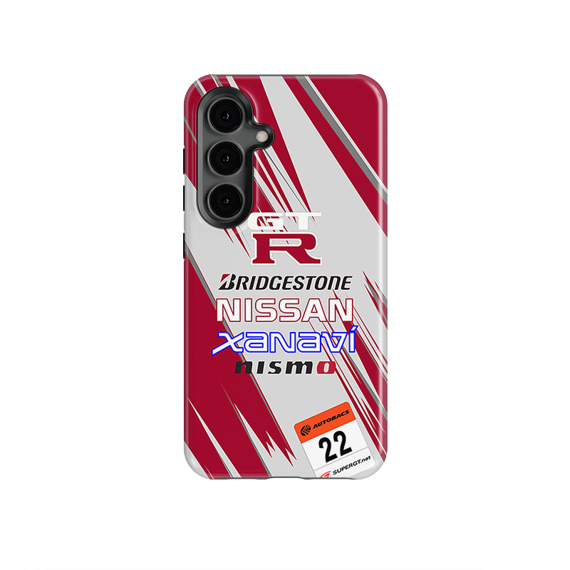 Nissan XANAVI NISMO GT-R '03 Livery Phone Case: Race-Ready Protection