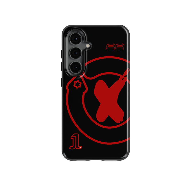 Funda para teléfono Samsung con librea Yamaha MotoGP 2024 de DIZZY