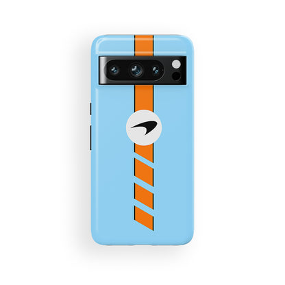 Legendary Gulf Livery McLaren MCL35M - Compatible Case