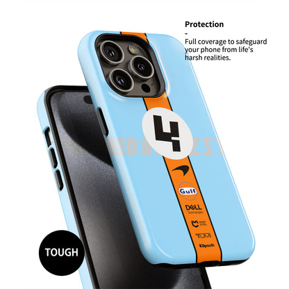 McLaren Gulf Livery Lando Norris LN04 Coque Pour Téléphones