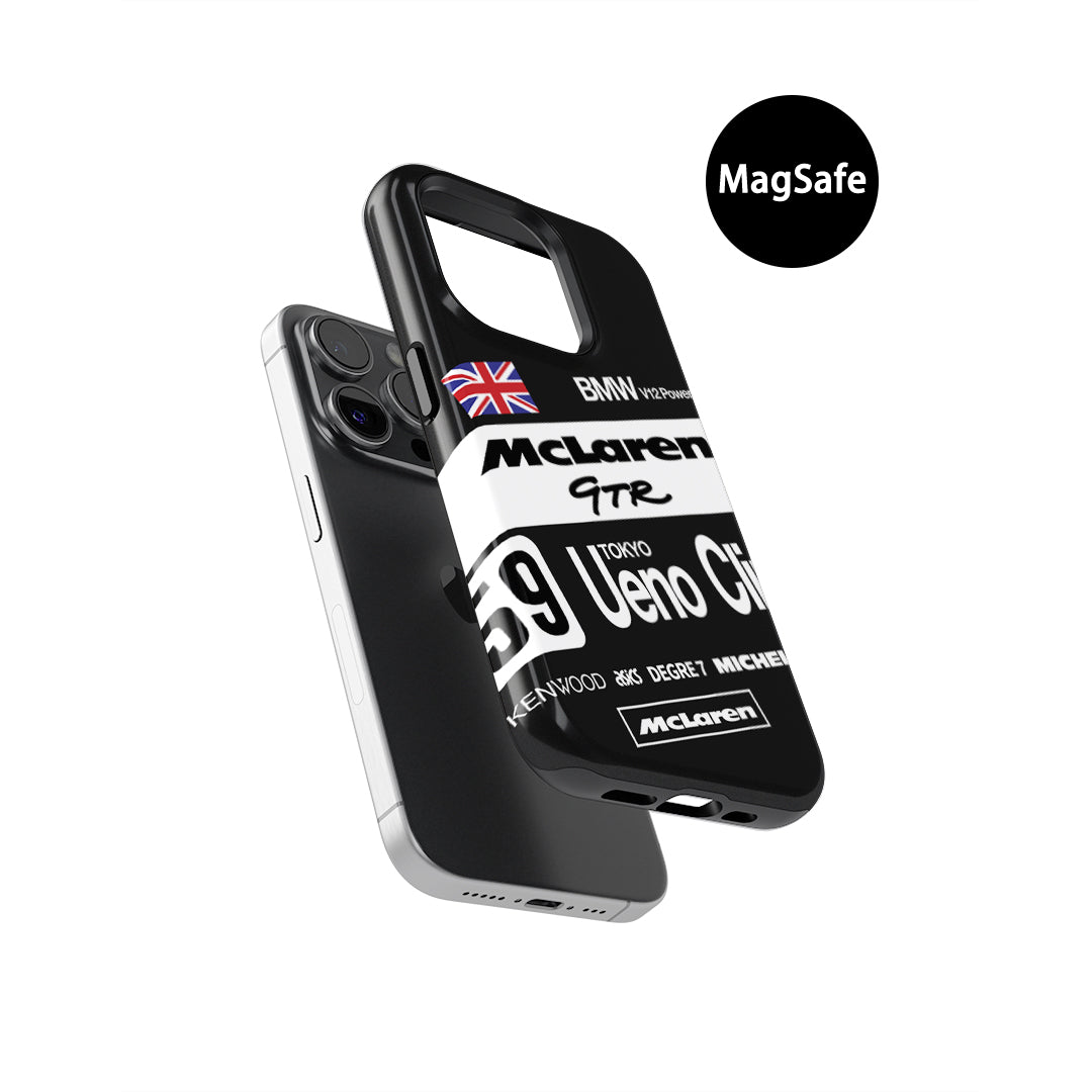 McLaren F1 GTR 1995 Le Mans Winner Ueno Clinic Livery Phone Case by DIZZY