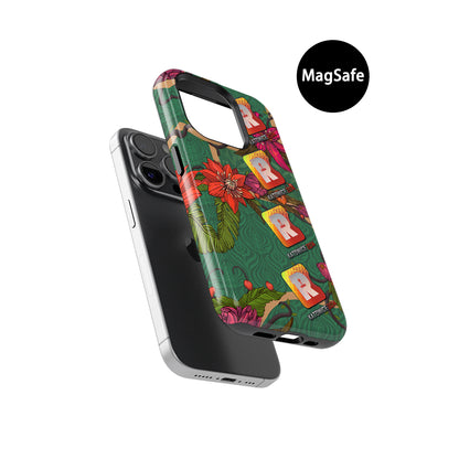 Funda para teléfono DIZZY Neon Revolution AK-47: vitalidad desatada