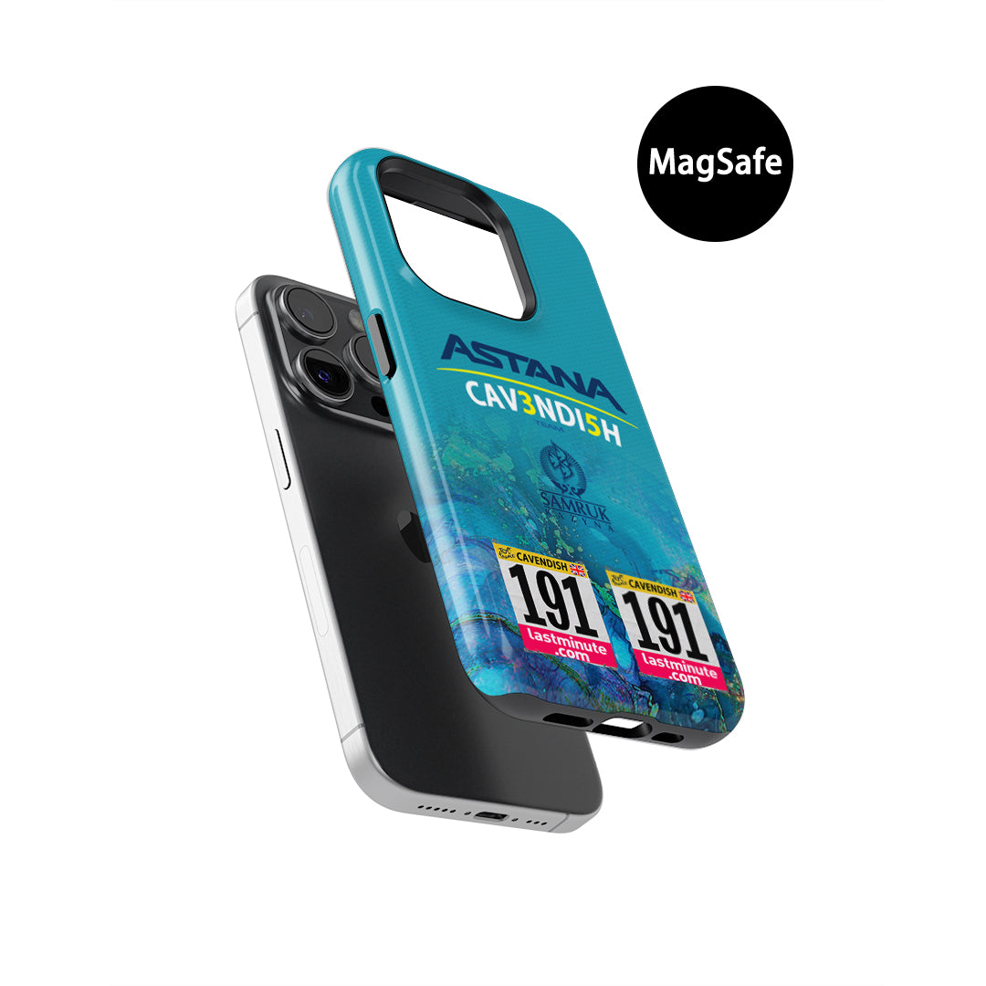 Mark Cavendish 2024 Tour de France 35 Wins Record Phone Case by DIZZY