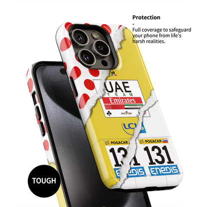 Tadej Pogacar 2020 Tour de France UAE Team Emirates Coques et coques de téléphone | VERTIGINEUX