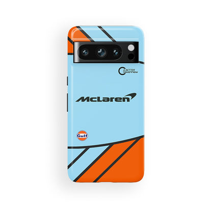 McLaren Gulf Livery Case - Compatible with Google, OnePlus, Xiaomi & Huawei