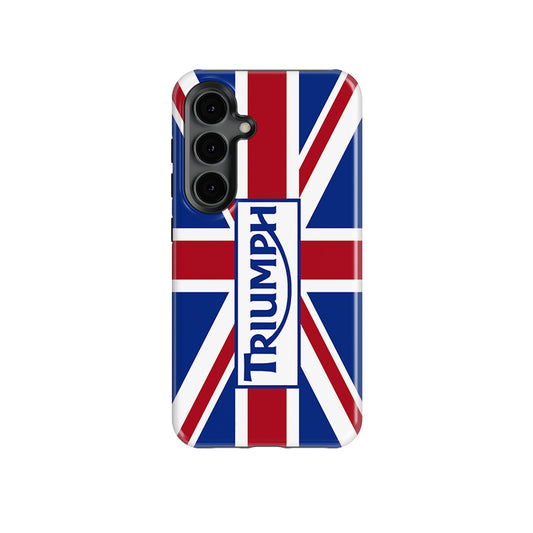 Show Your British Pride with the Triumph Logo Phone Case