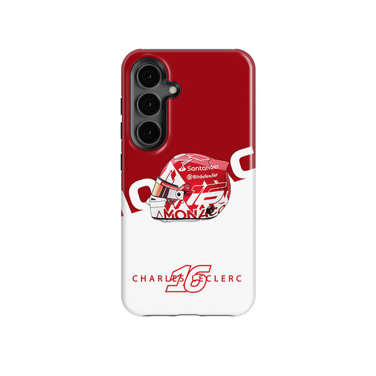 Get the Charles Leclerc Monaco Helmet Phone Case – Ferrari Edition