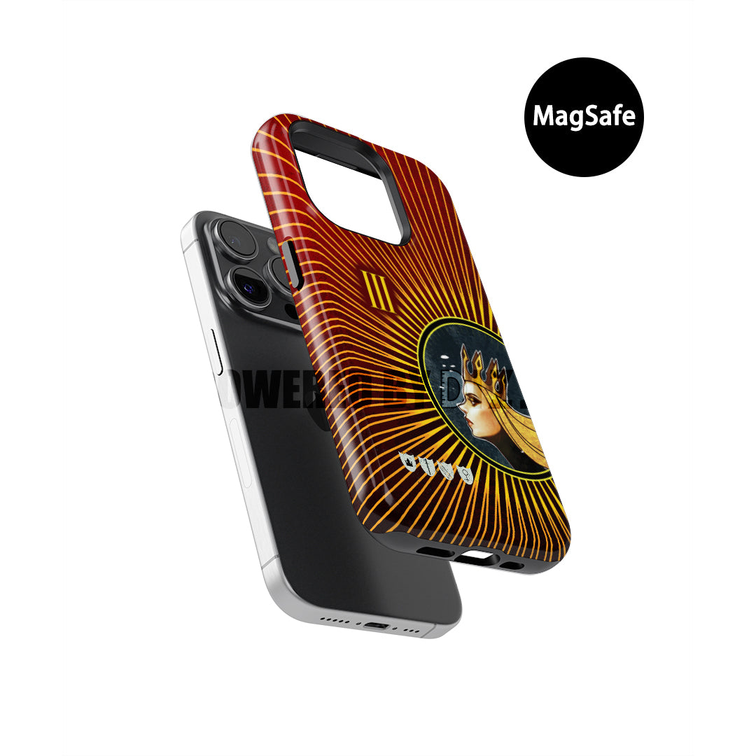 DIZZY CSGO CS2 piel M4A4 | Funda para iPhone The Emperor: Reina Suprema con estilo y protección