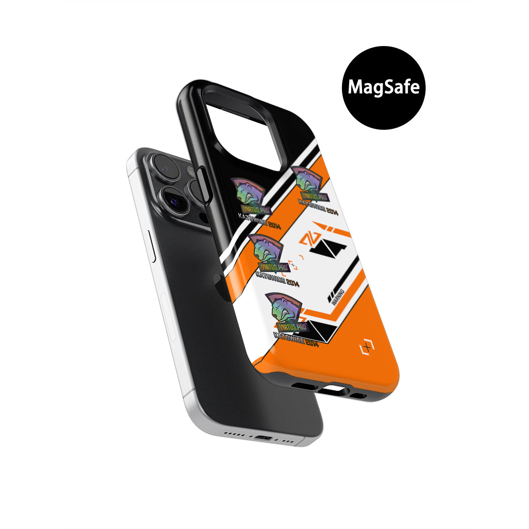 CS / CS2 Phone Case - AK-47 | Asiimov with 4x Virtus.Pro (Holo) Katowice 2014 by DIZZY CASE