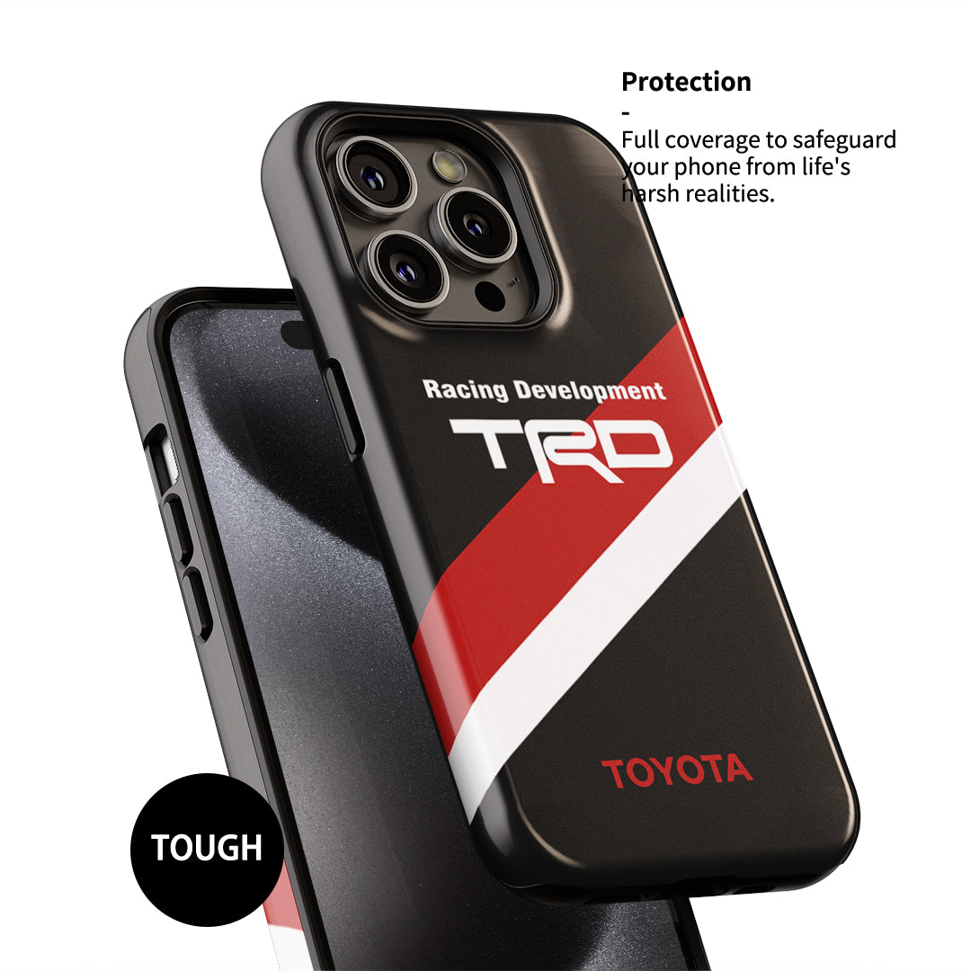 Sleek and Tough: Toyota TRD Racing Phone Case for Enthusiasts