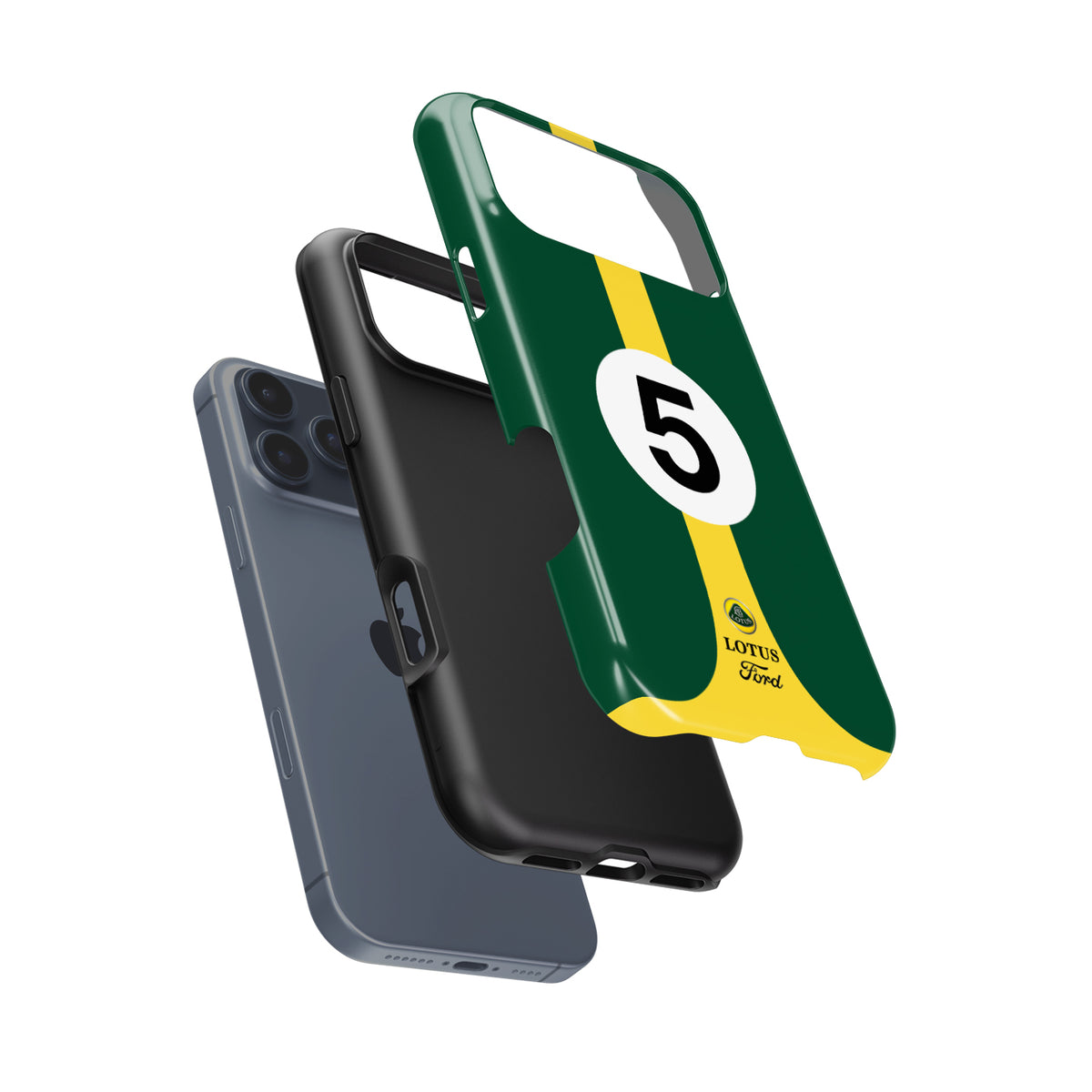 Lotus 49 Livery – Iconic 1967 Design Formula 1 racing iPhone case view 6